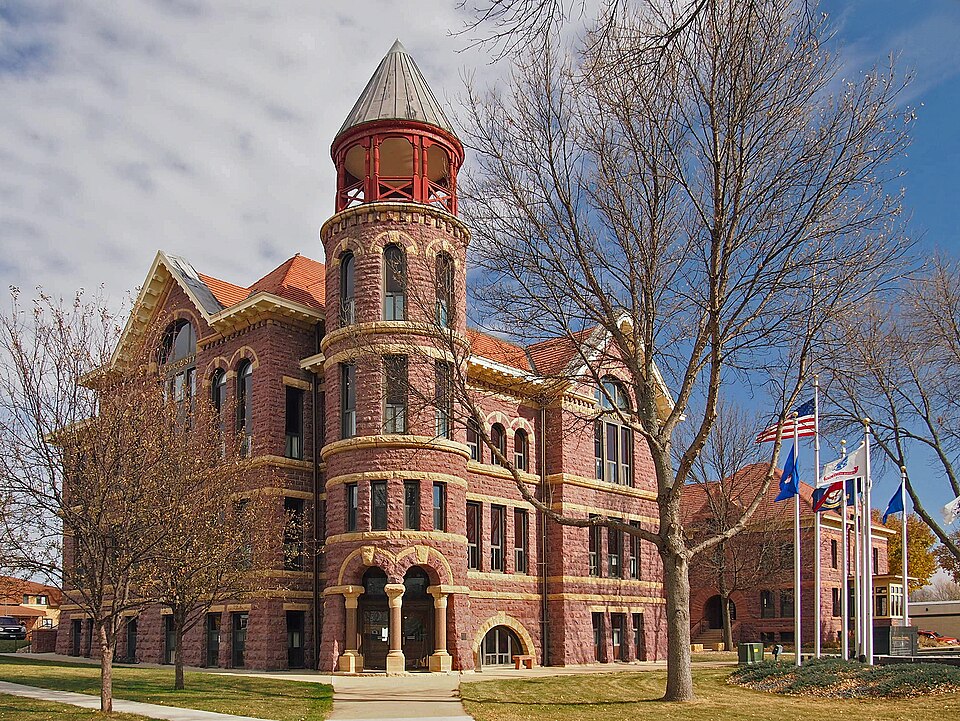 Photograph of Rock County Courthouse and Jail