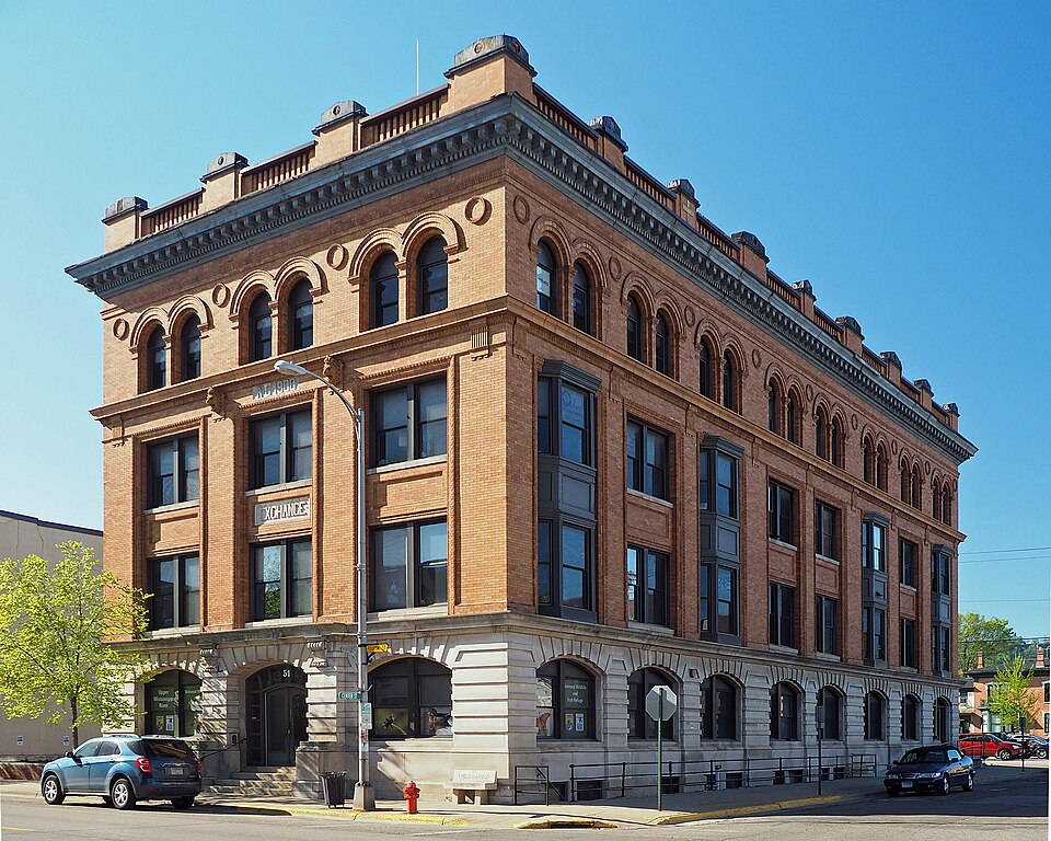 Photograph of Grain and Lumber Exchange Building