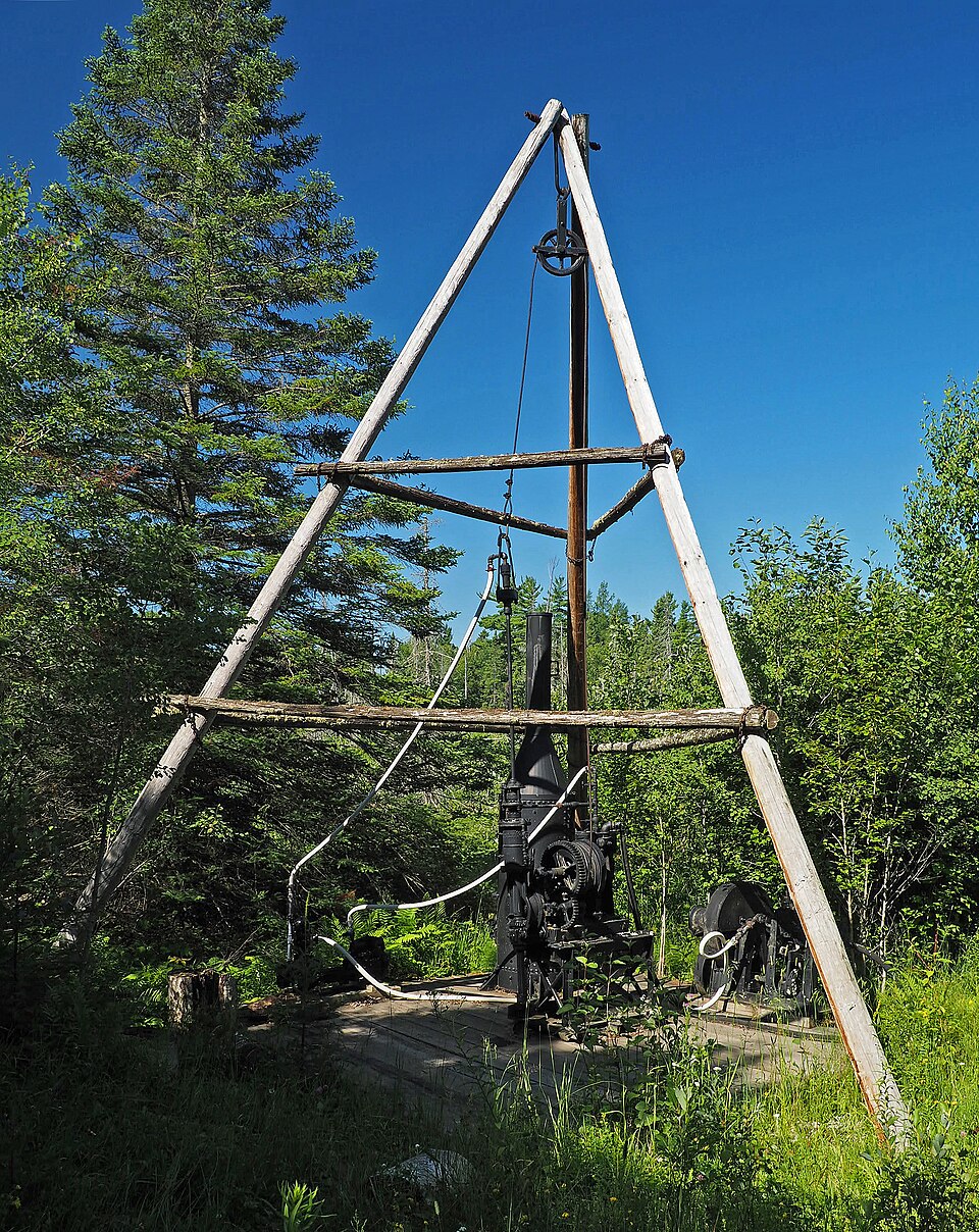 Photograph of Longyear Drill Site