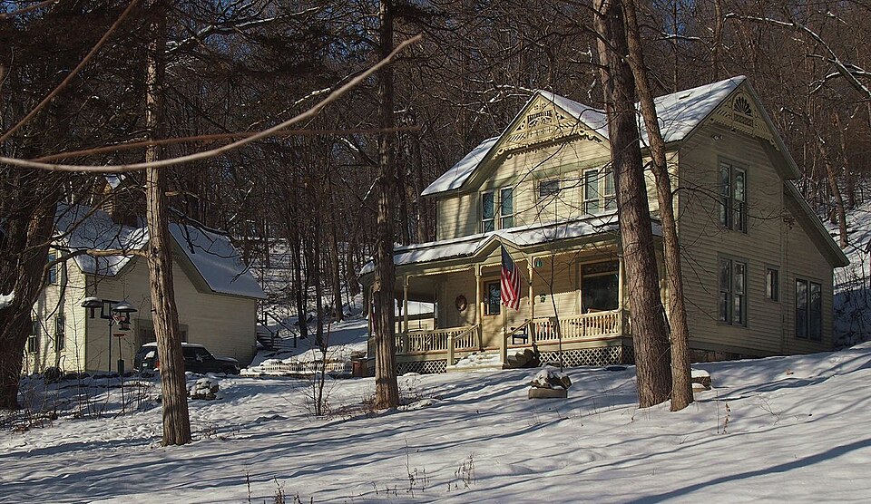 Photograph of St. Croix Boom Company House and Barn