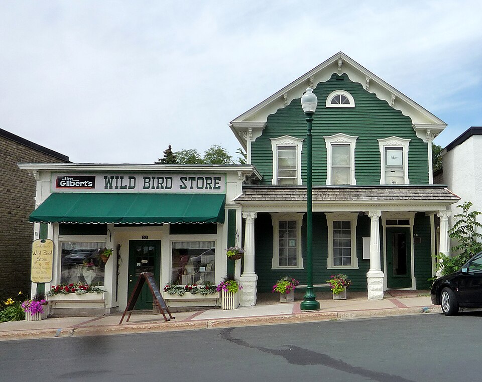 Photograph of Mock Cigar Factory and House