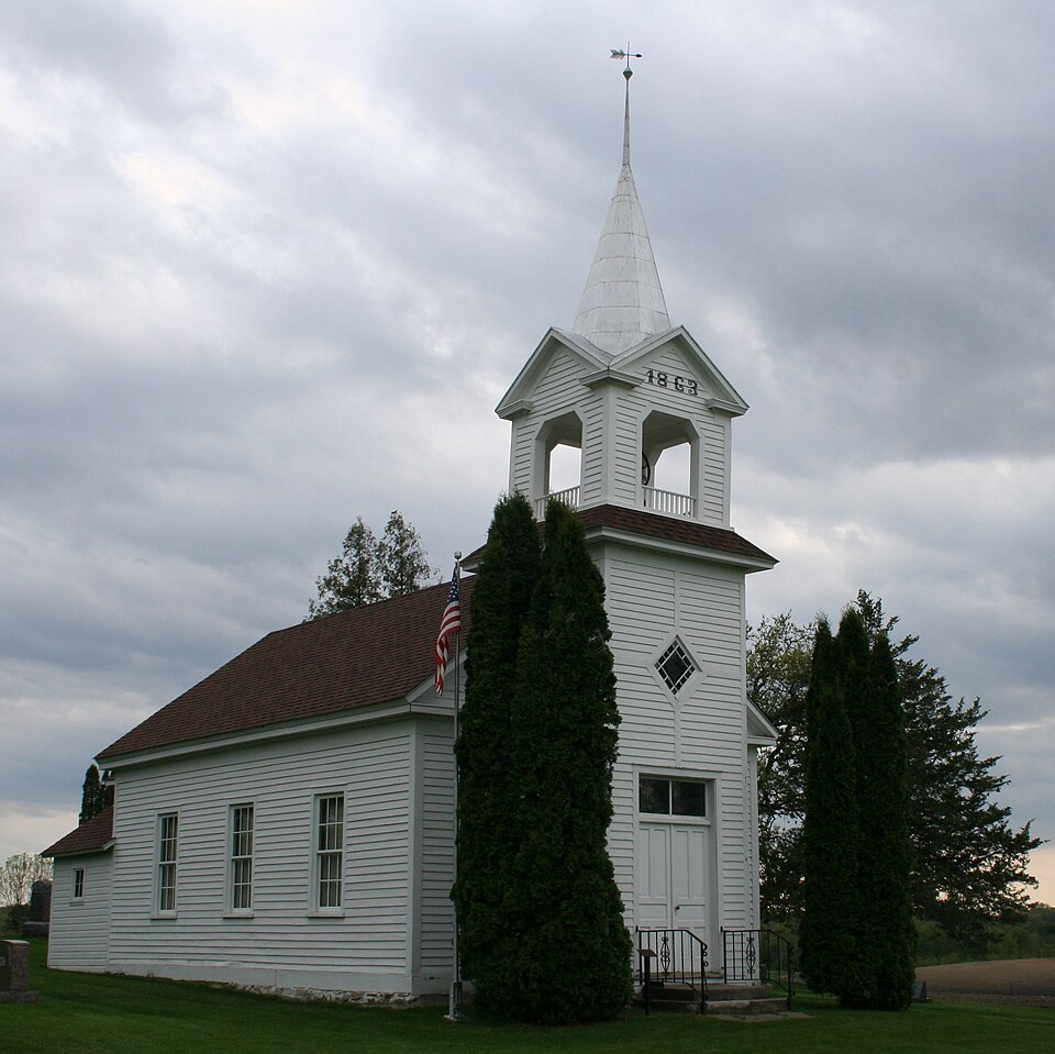 Photograph of Zoar Moravian Church