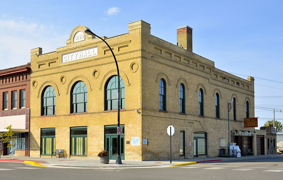 Photograph of Barnesville City Hall and Jail
