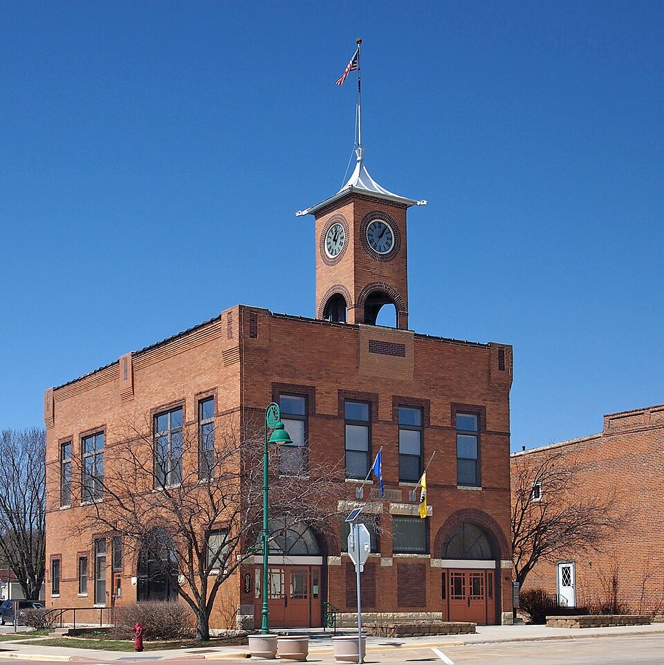 Photograph of Pine Island City Hall and Fire Station