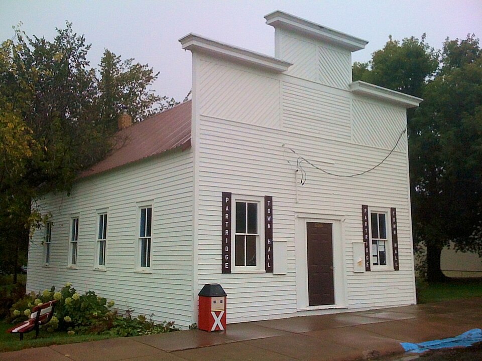 Photograph of Partridge Township Hall