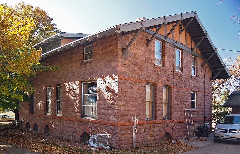 Photograph of Gerber Hospital and Garage