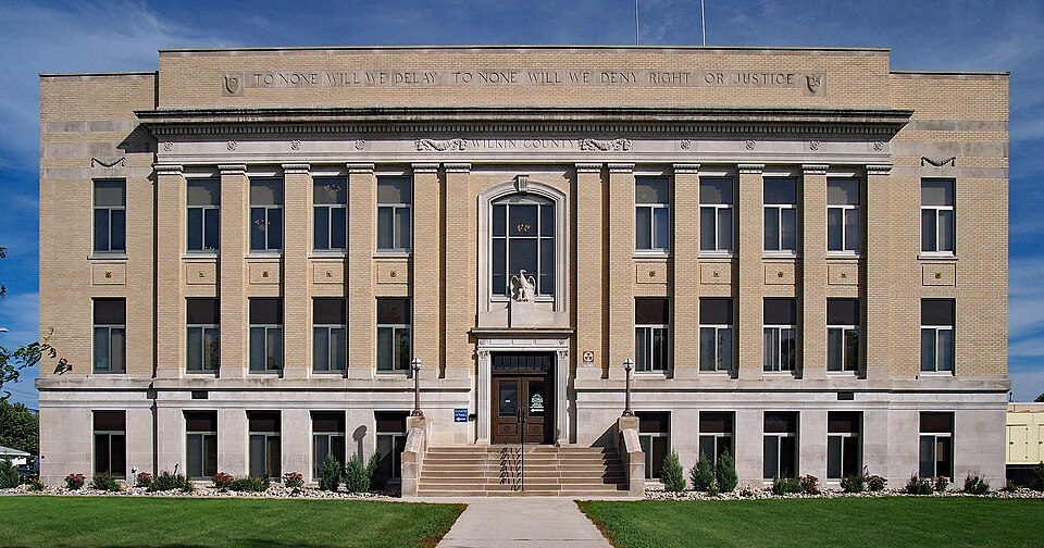 Photograph of Wilkin County Courthouse
