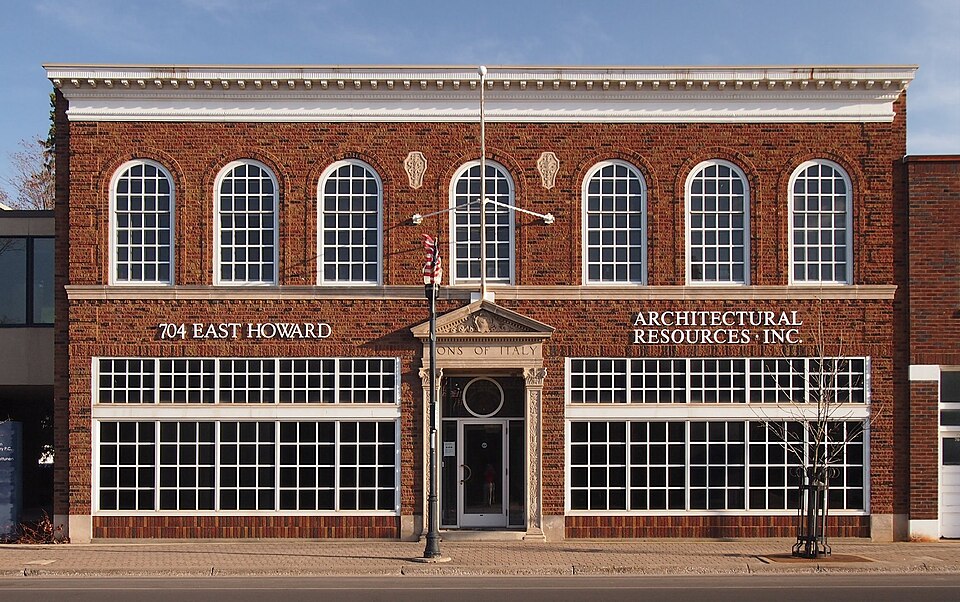 Photograph of Sons of Italy Hall
