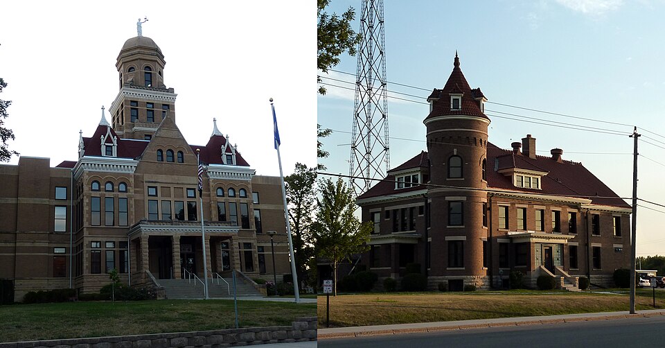 Photograph of Le Sueur County Courthouse and Jail