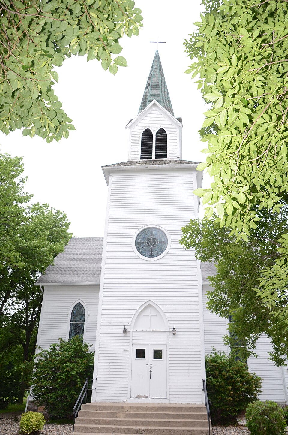 Photograph of St. Paul's Evangelical Lutheran Church & Parsonage