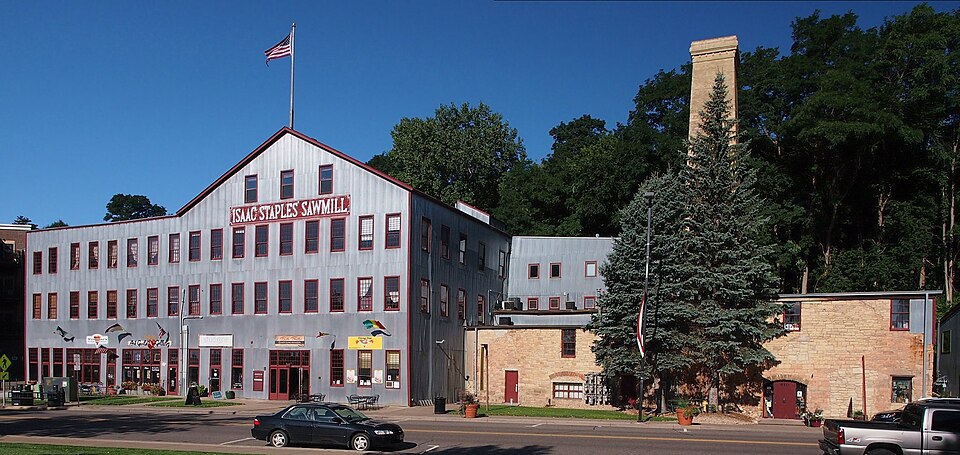 Photograph of Isaac Staples' Sawmill