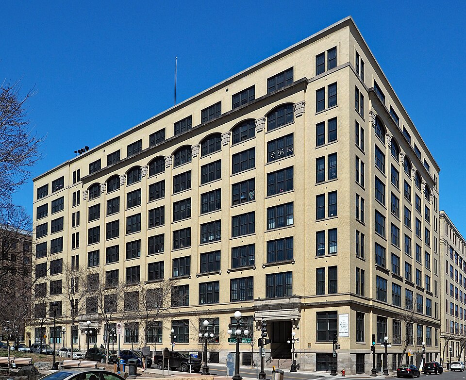 Photograph of Finch, Vanslyck, and McConville Dry Goods Company Building