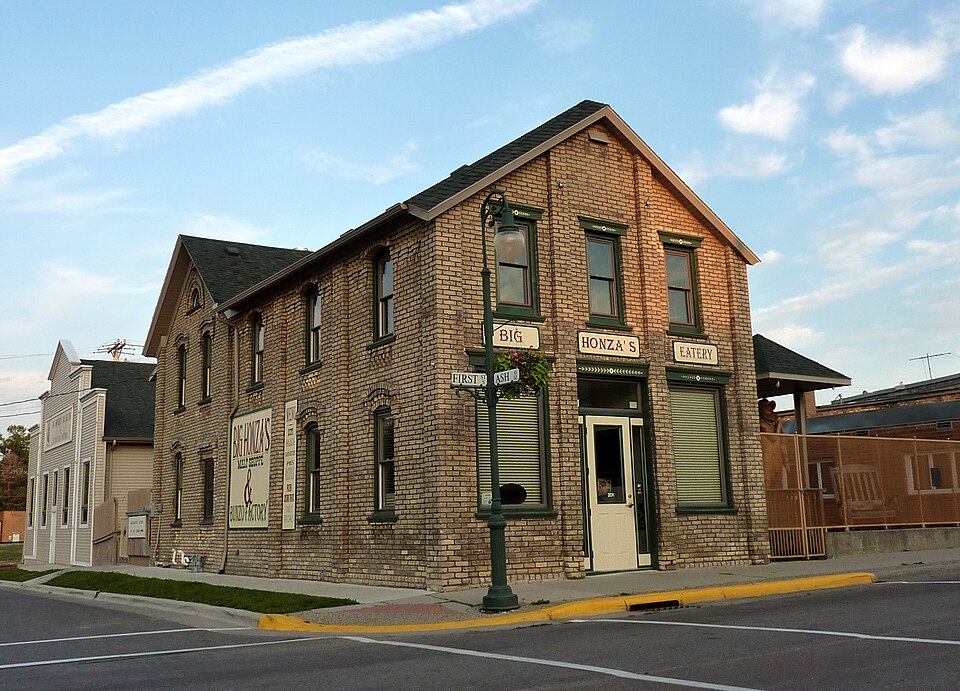 Photograph of Westerman Lumber Office and House