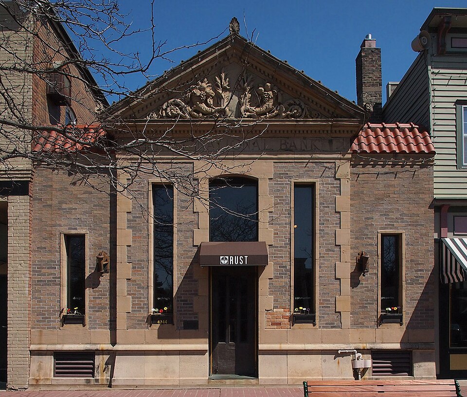Photograph of First National Bank of White Bear