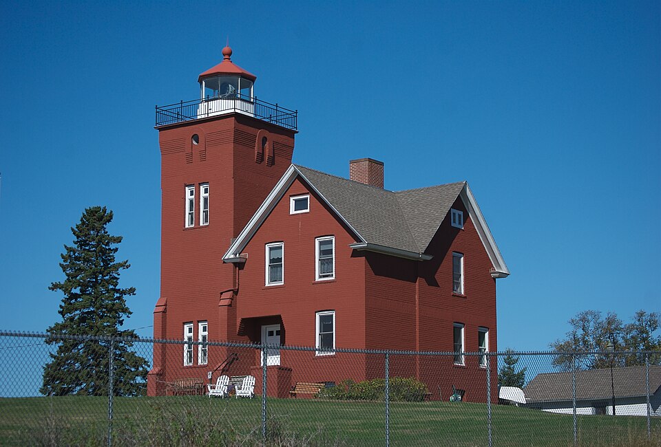 Photograph of Two Harbors Lighthouse