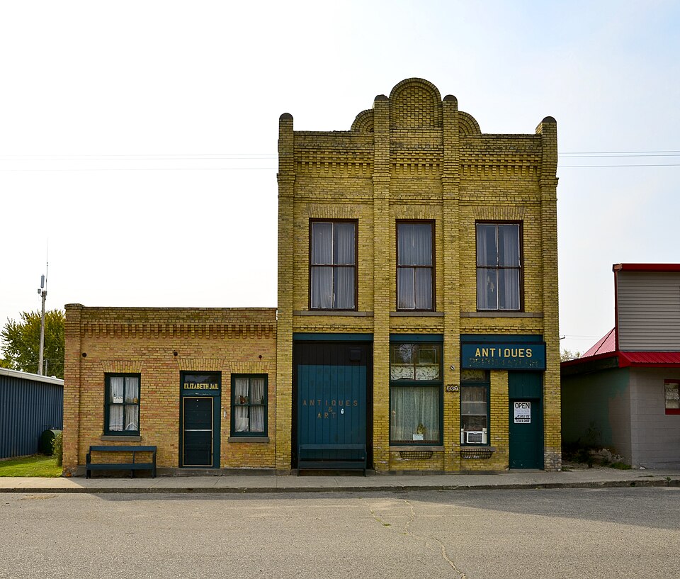 Photograph of Elizabeth Village Hall and Jail