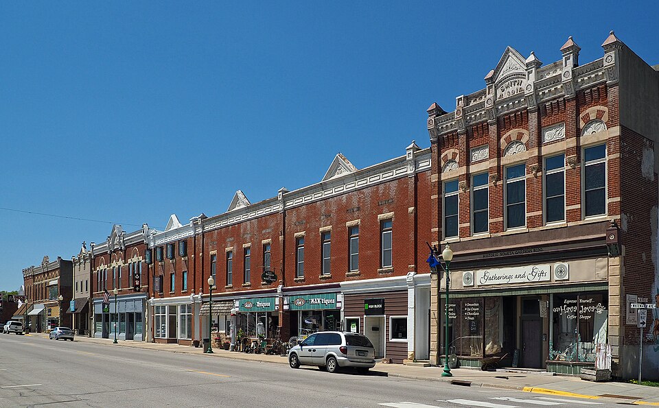 Photograph of Whitewater Avenue Commercial Historic District