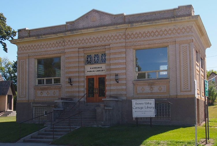 Photograph of Browns Valley Carnegie Library