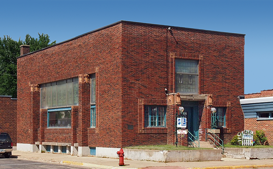 Photograph of First National Bank of Adams