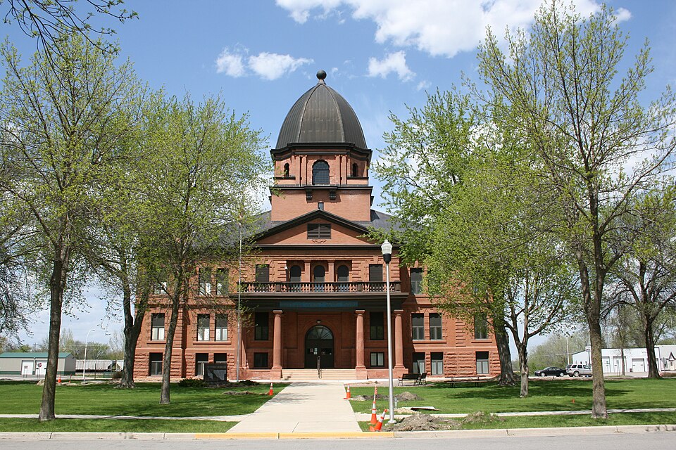 Photograph of Renville County Courthouse and Jail