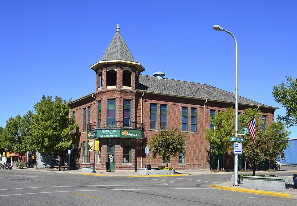 Photograph of Perham Village Hall and Fire Station
