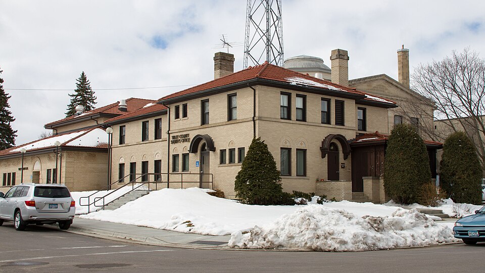 Photograph of Sibley County Courthouse and Sheriff's Residence and Jail