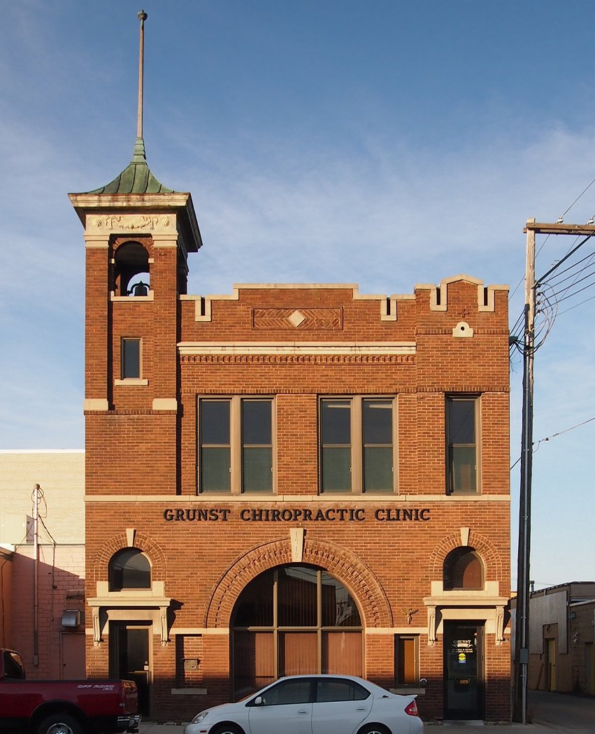 Photograph of Wadena Fire and City Hall