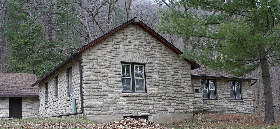 Photograph of Whitewater State Park CCC/WPA/Rustic Style Historic Resources