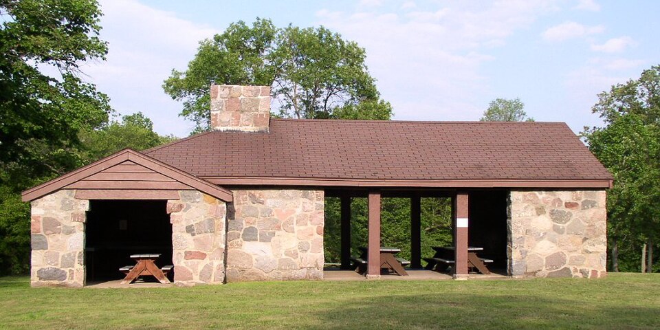 Photograph of Monson Lake State Park CCC/WPA/Rustic Style Historic Resources