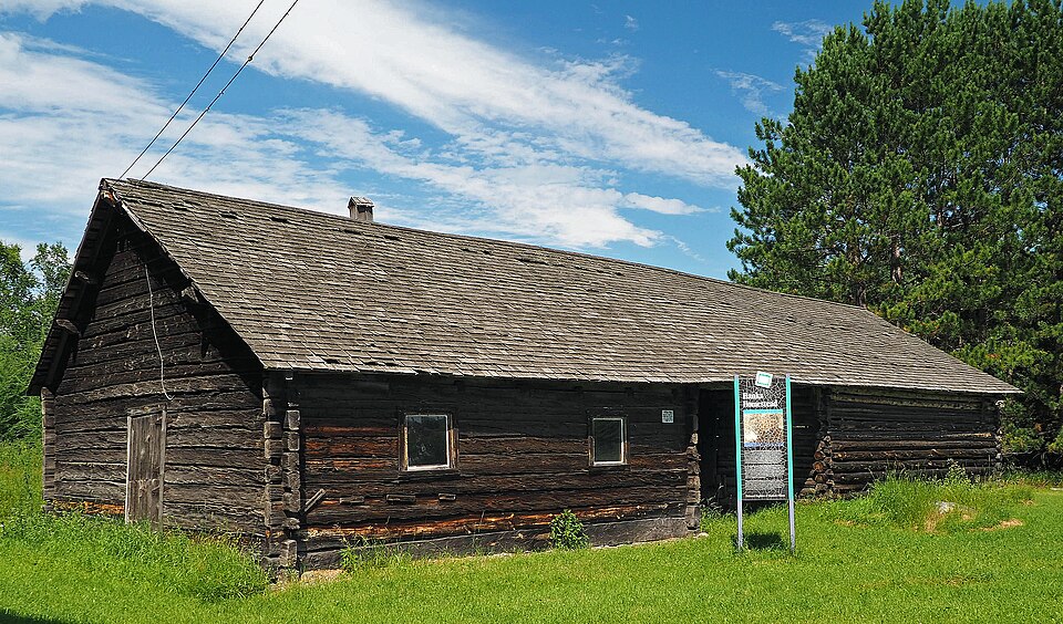 Photograph of Gregorius and Mary Hanka Farmstead
