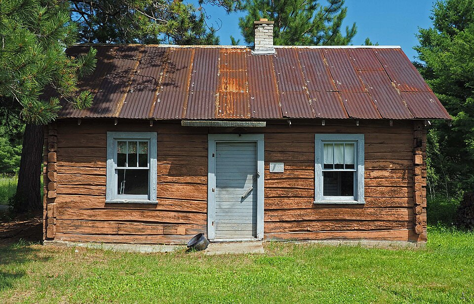 Photograph of Erick and Kristina Nelimark Sauna