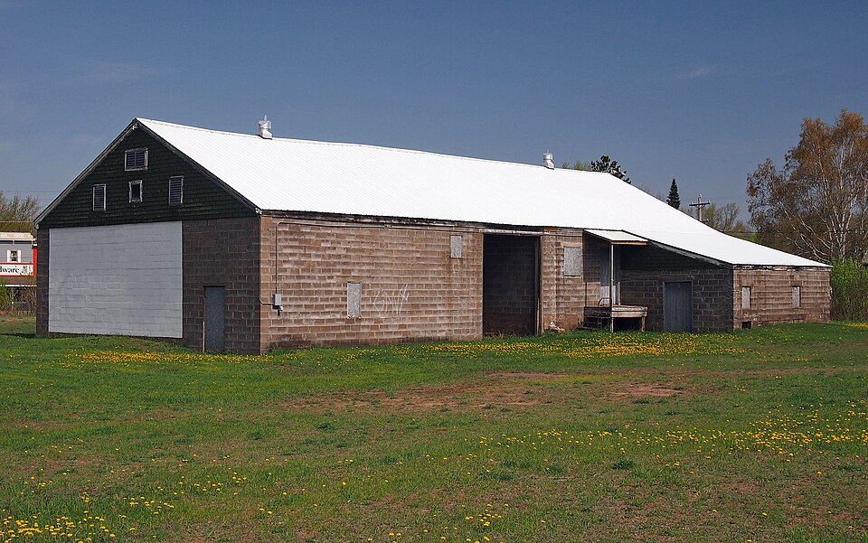 Photograph of Willow River Rutabaga Warehouse and Processing Plant