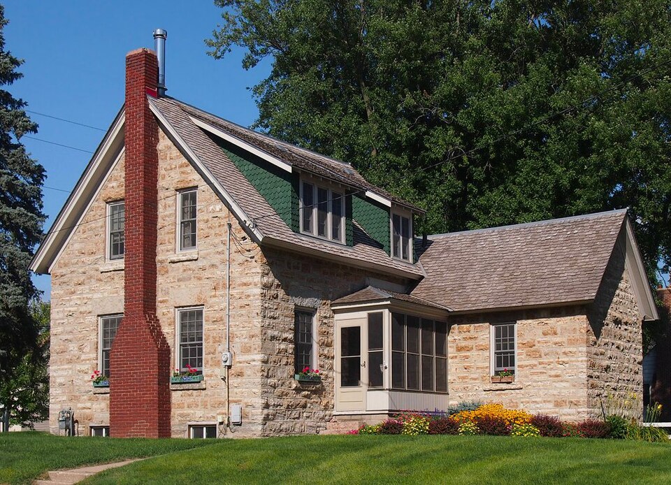 Photograph of Thomas and Bridget Shanahan McMahon House