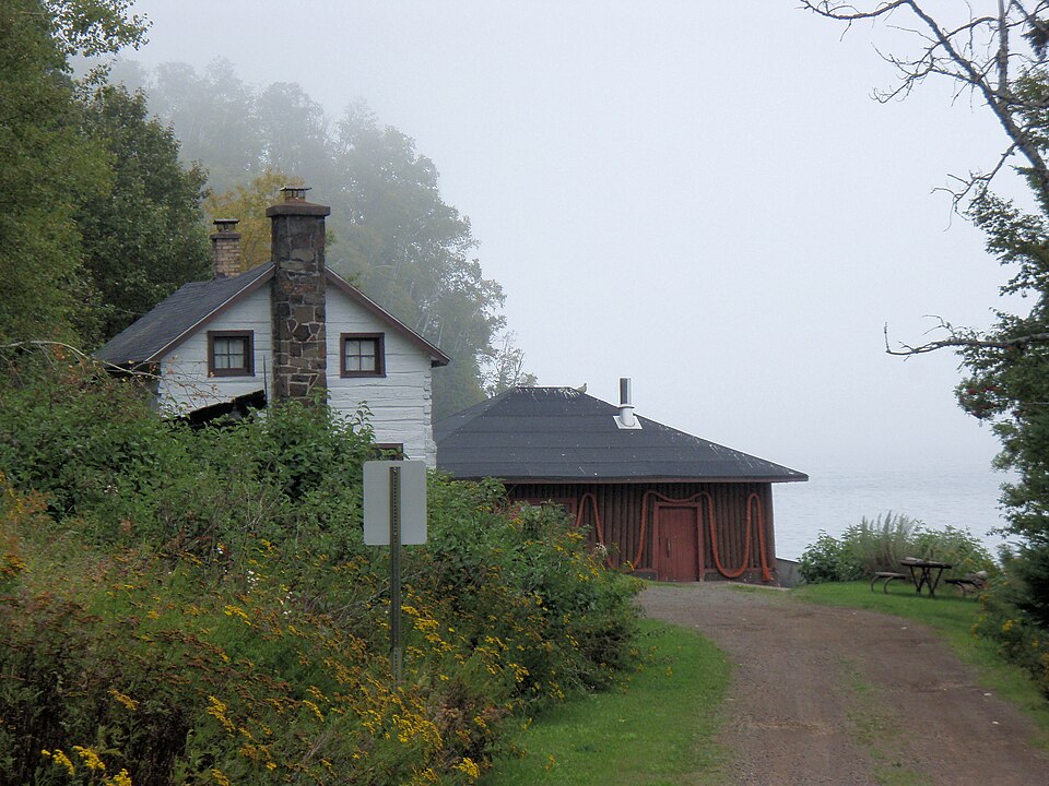 Photograph of Edward and Lisa Mattson House and Fish House