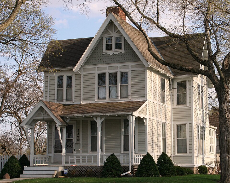 Photograph of John N. and Elizabeth Taylor Clinton Cottrell House