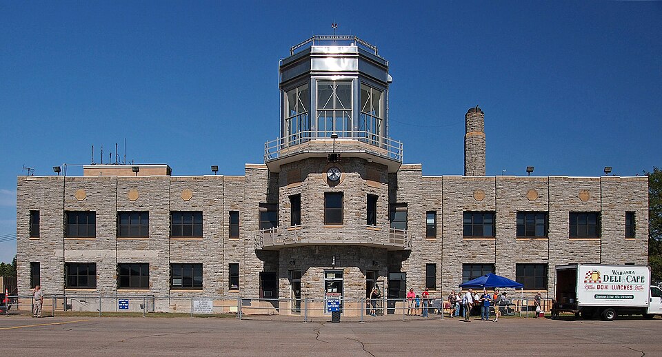 Photograph of Holman Field Administration Building