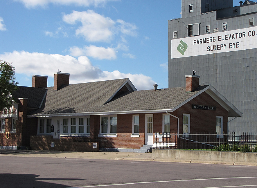 Photograph of Chicago and North Western Depot