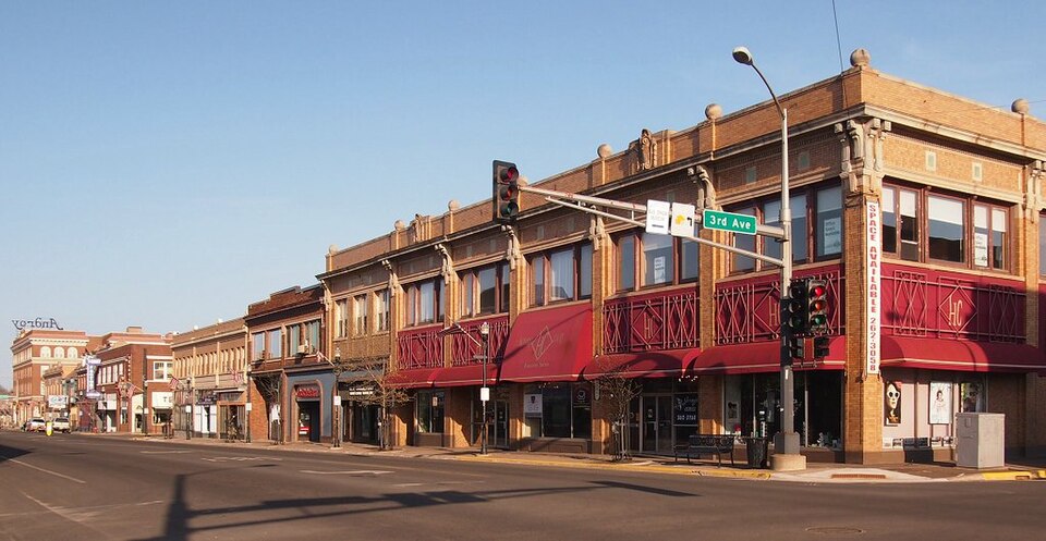 Photograph of East Howard Street Commercial Historic District