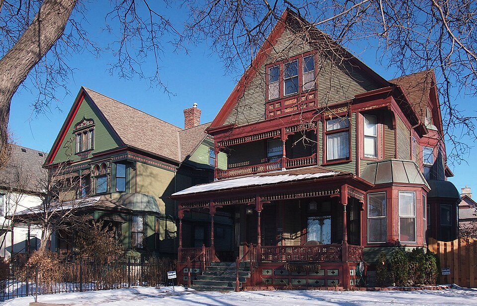 Photograph of Healy Block Residential Historic District