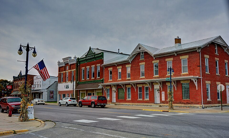 Photograph of Caledonia Commercial Historic District