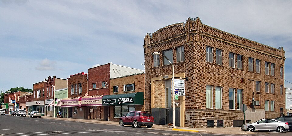Photograph of Blooming Prairie Commercial Historic District