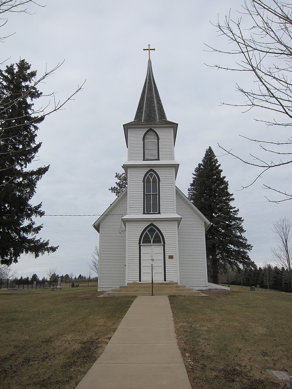 Photograph of Christdala Evangelical Swedish Lutheran Church