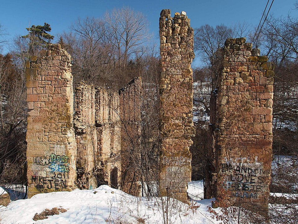 Photograph of Ramsey Mill and Old Mill Park