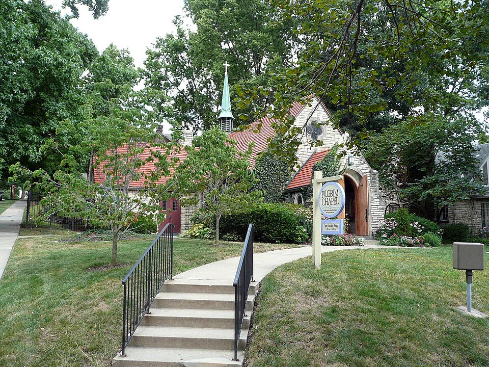Photograph of Pilgrim Lutheran Church for the Deaf of Greater Kansas City and Parsonage