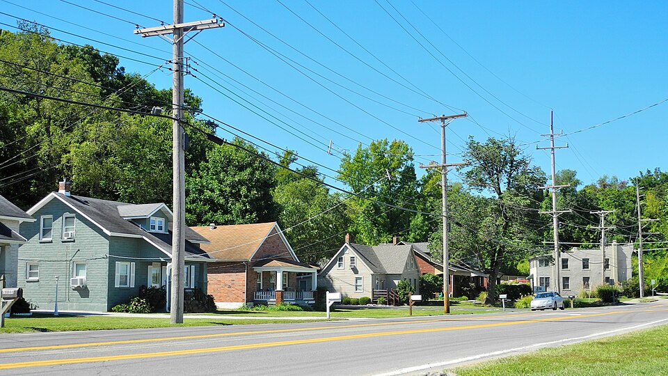 Photograph of Burkhardt Historic District