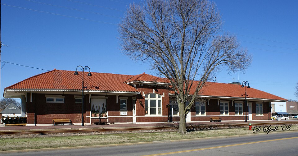 Photograph of Sikeston St. Louis, Iron Mountain and Southern Railway Depot