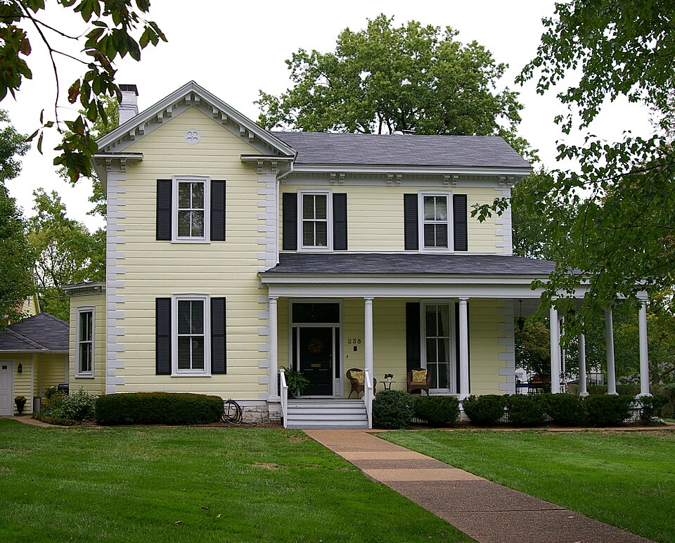 Photograph of James H. and Marietta Comfort House