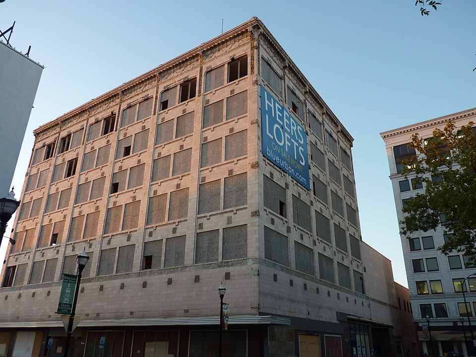 Photograph of Heer's Department Store