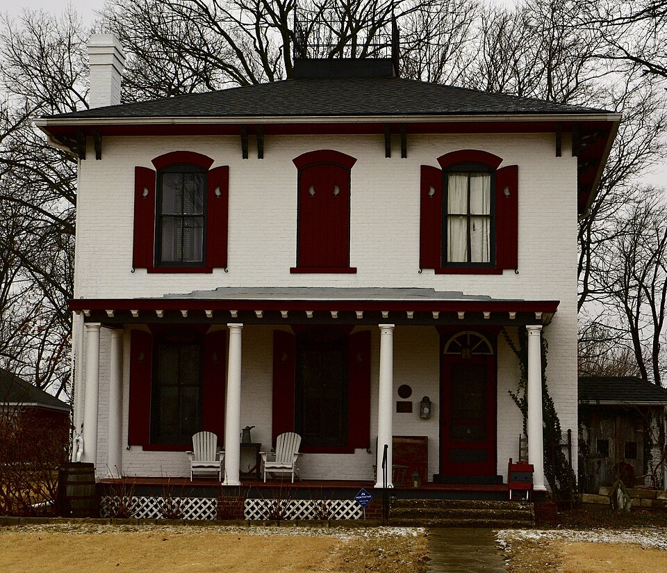 Photograph of Nelson C. and Gertrude A. Burch House