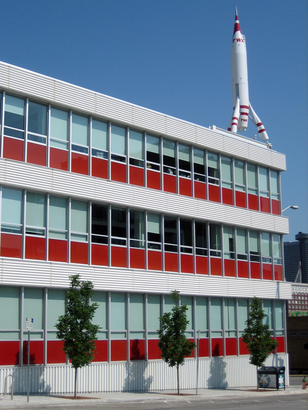 Photograph of TWA Corporate Headquarters Building
